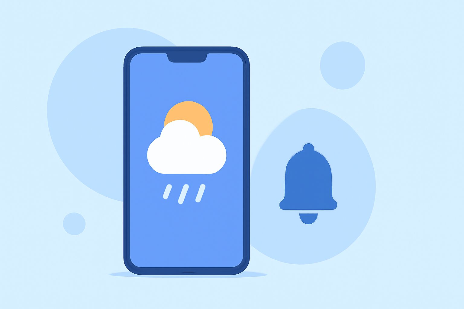 Easy Weather Notification Frequency on Android