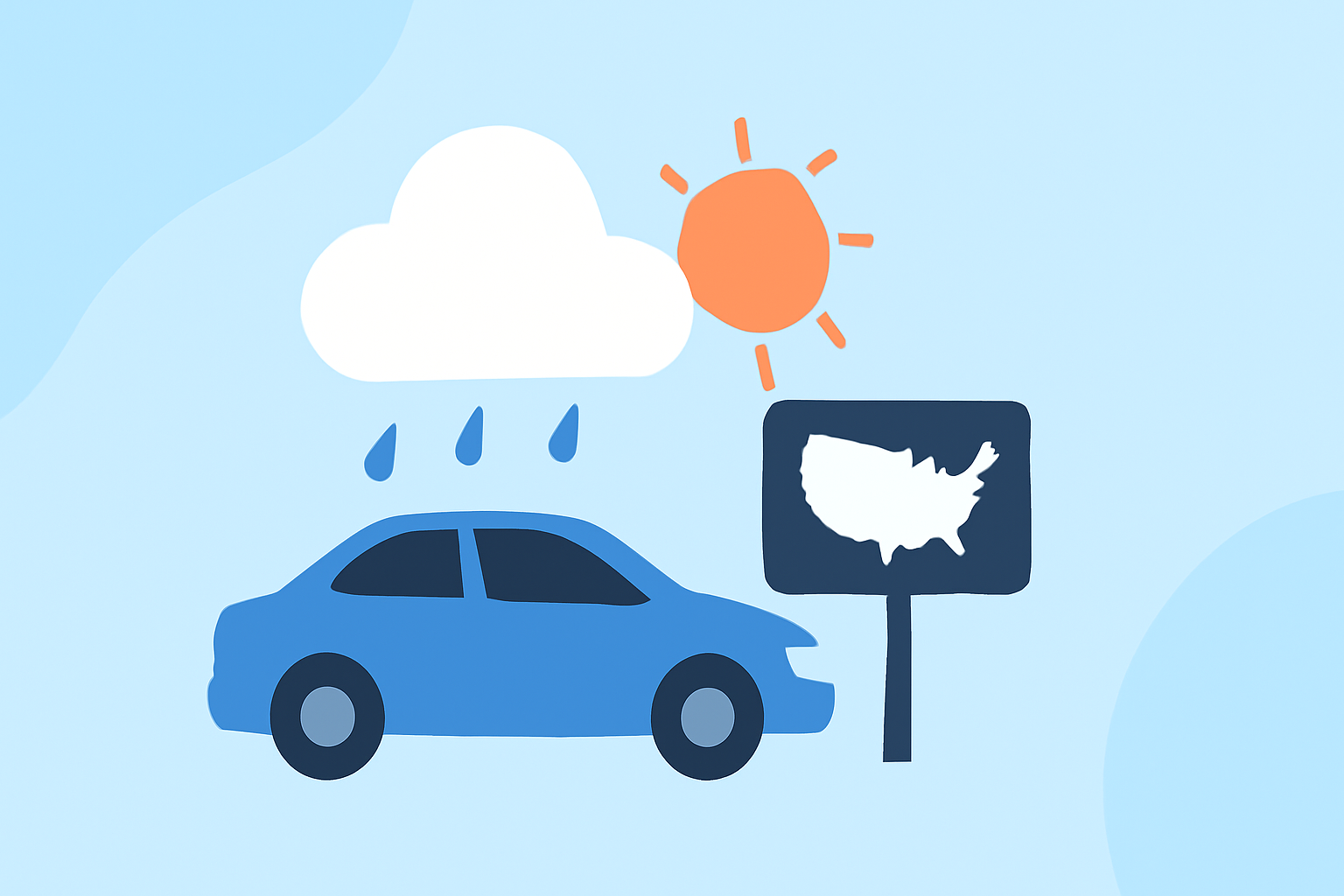 How Weather Affects Car Rentals in the United States