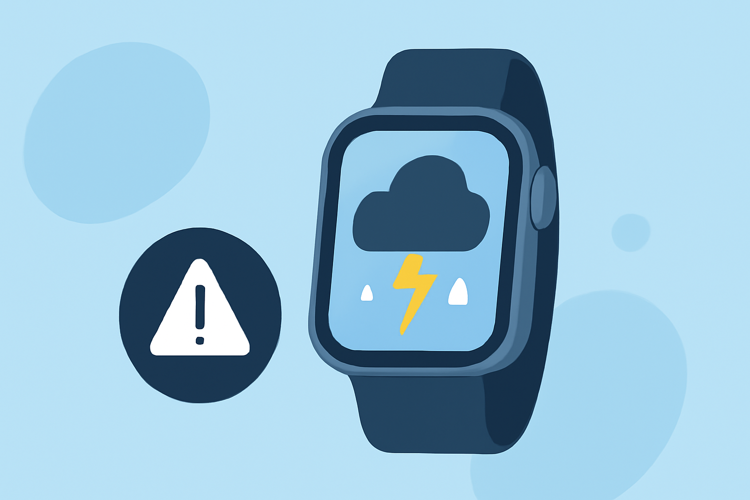 Severe Weather Preparation Tips on Apple Watch