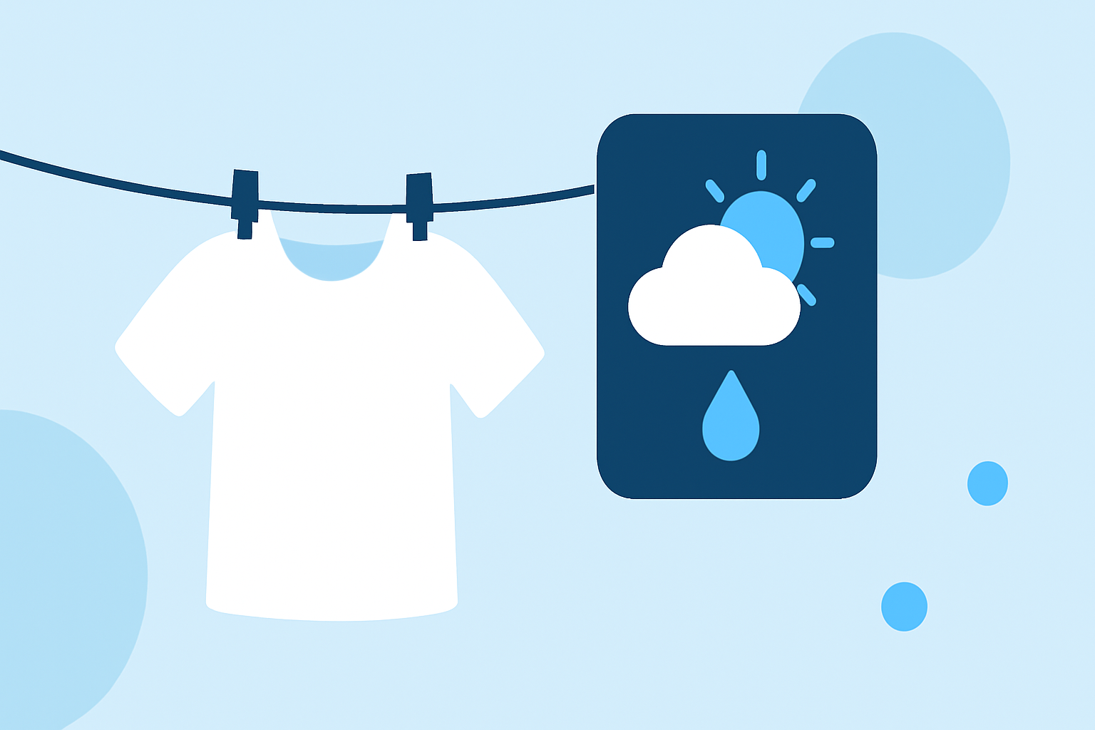 Optimizing Outdoor Laundry with Accurate Weather Forecasts