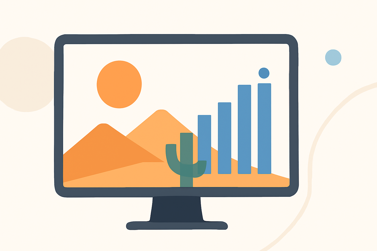 Understanding Desert Climate Trends on Smart Displays