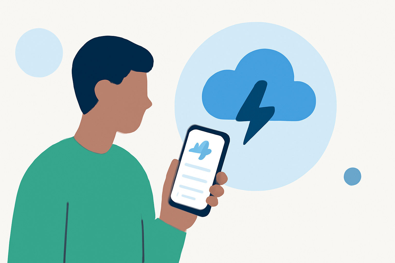 Timing Flights Around Storms for Beginners on Your Phone