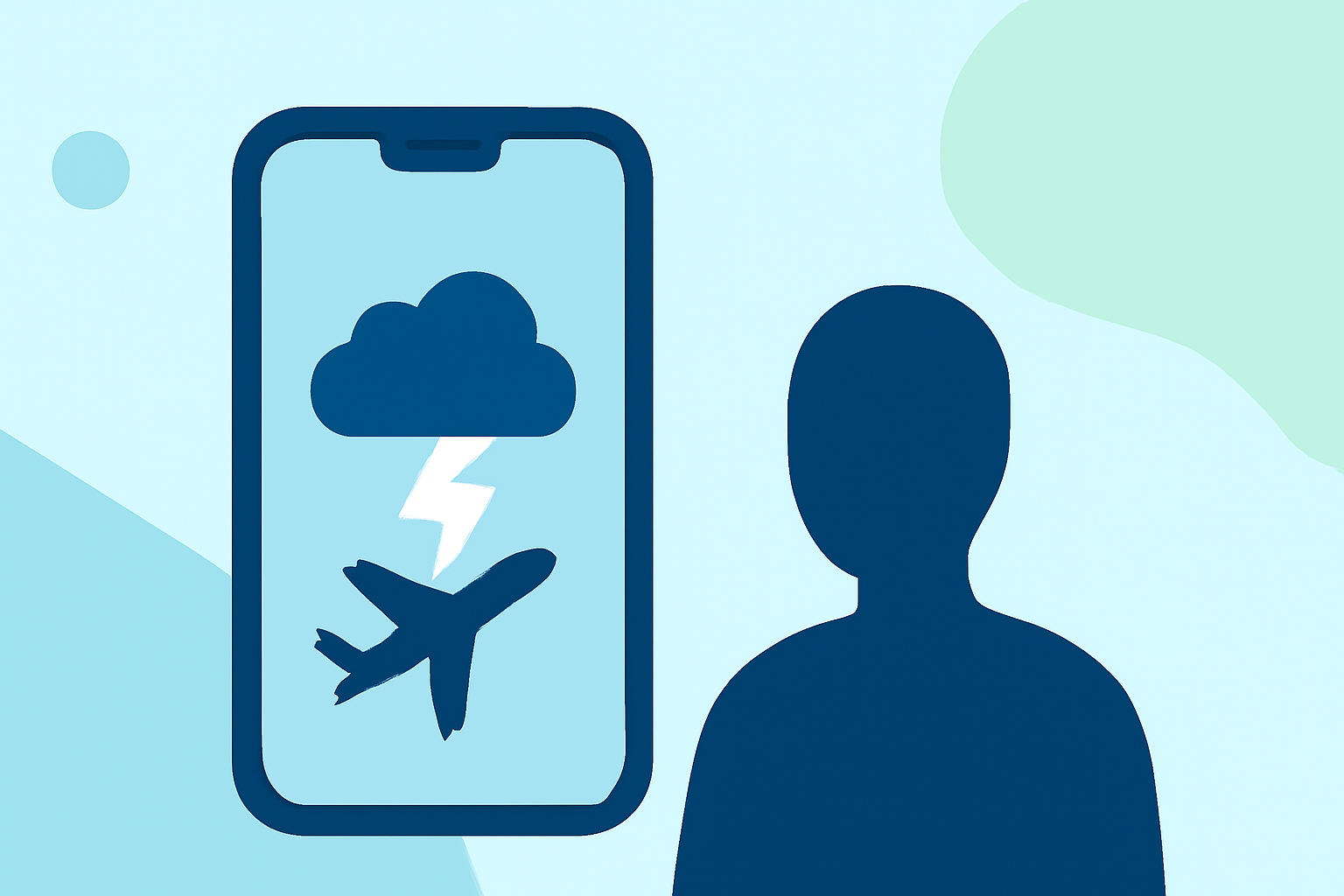 Understanding and Managing Turbulence Near Thunderstorms on Mobile Devices