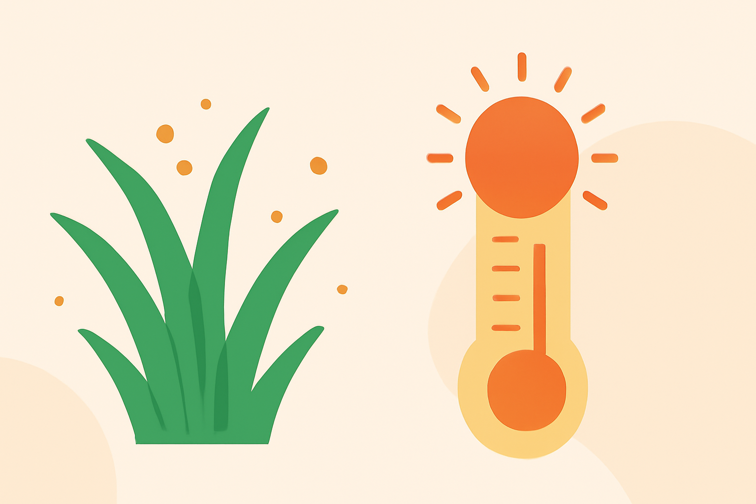 Understanding Grass Pollen Dynamics During Heat Waves