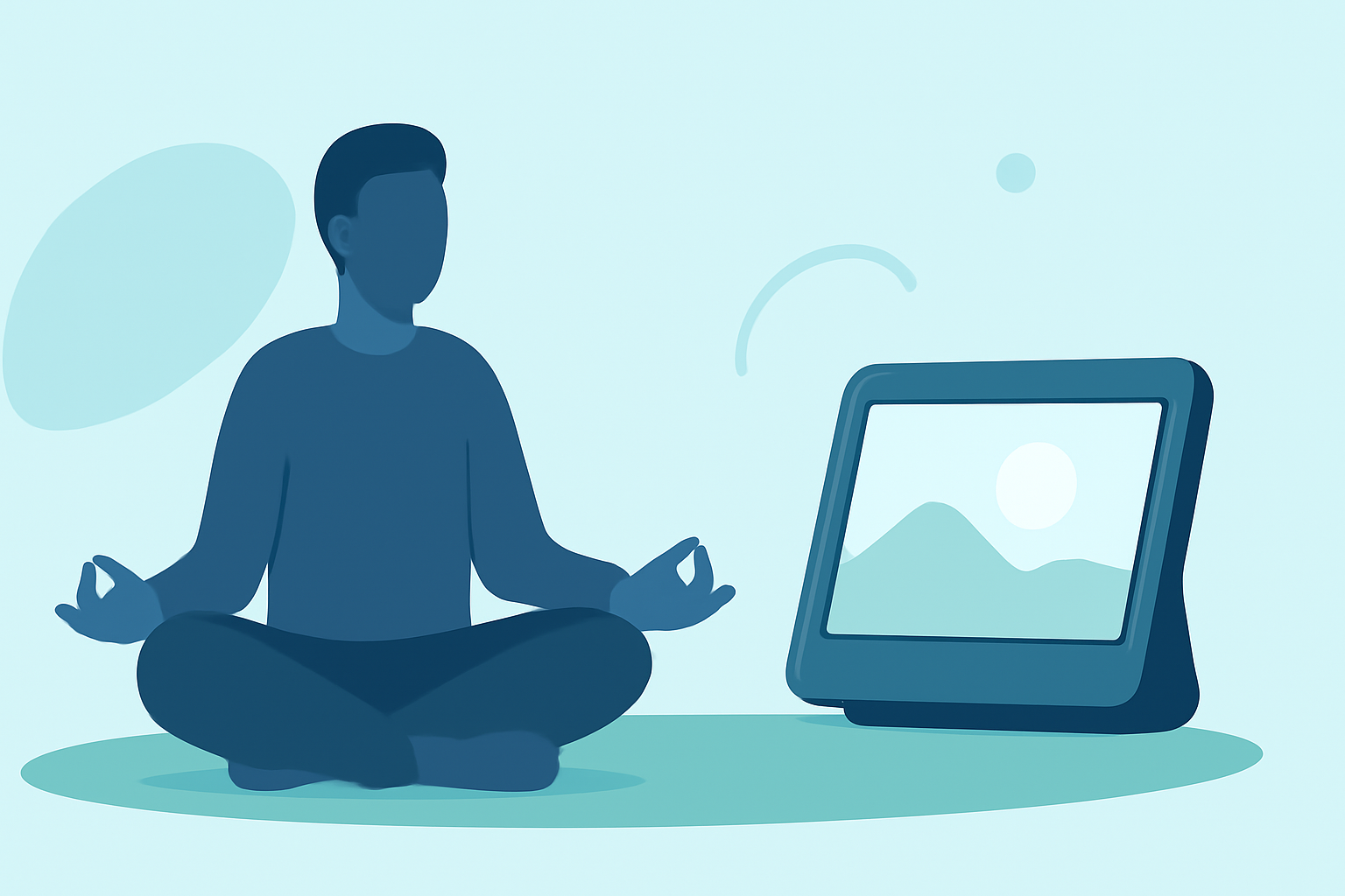 Enhancing Outdoor Meditation with Clime's Smart Display Integration