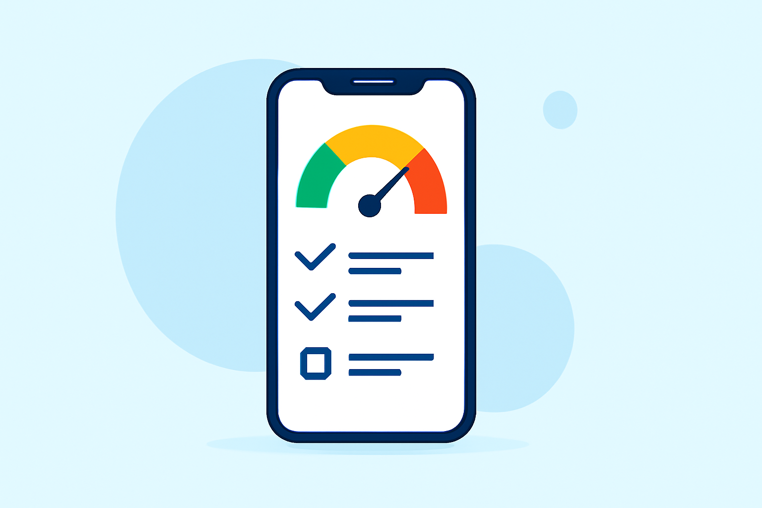 Air Quality Index Checklist on iPhone