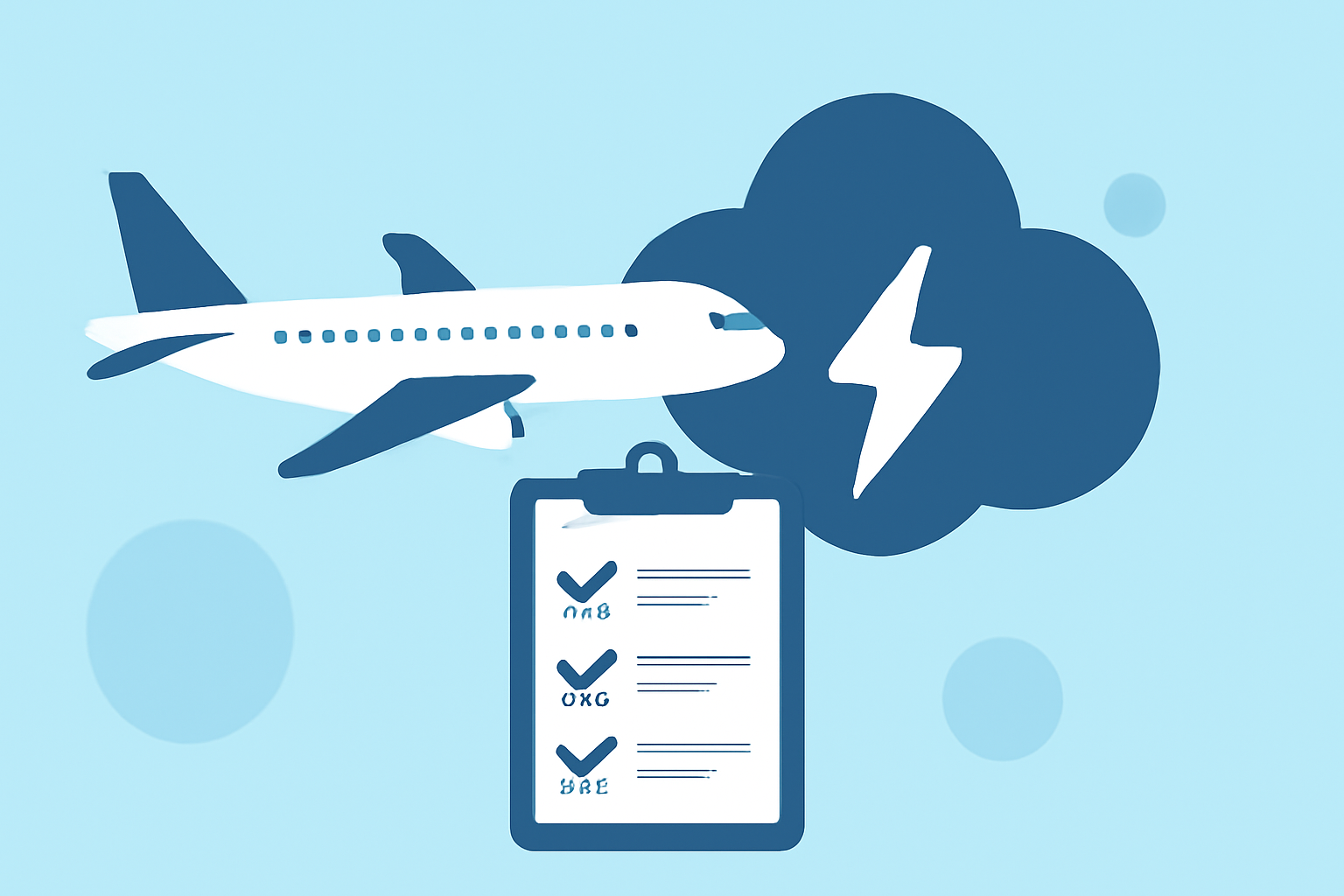 Timing Flights Around Storms: Essential Checklist for Safe Air Travel