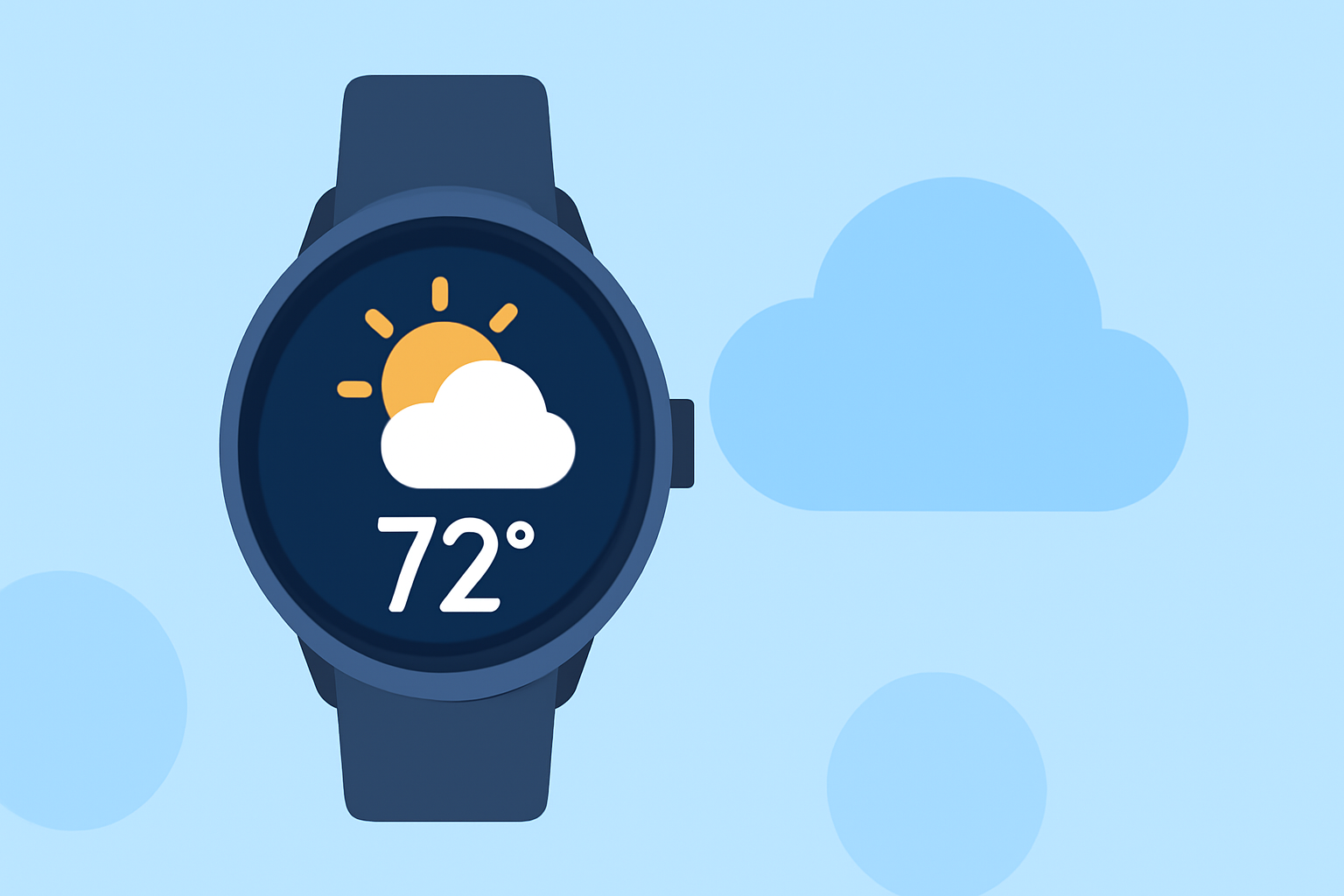 Weather Widget Basics and Examples on Wear OS