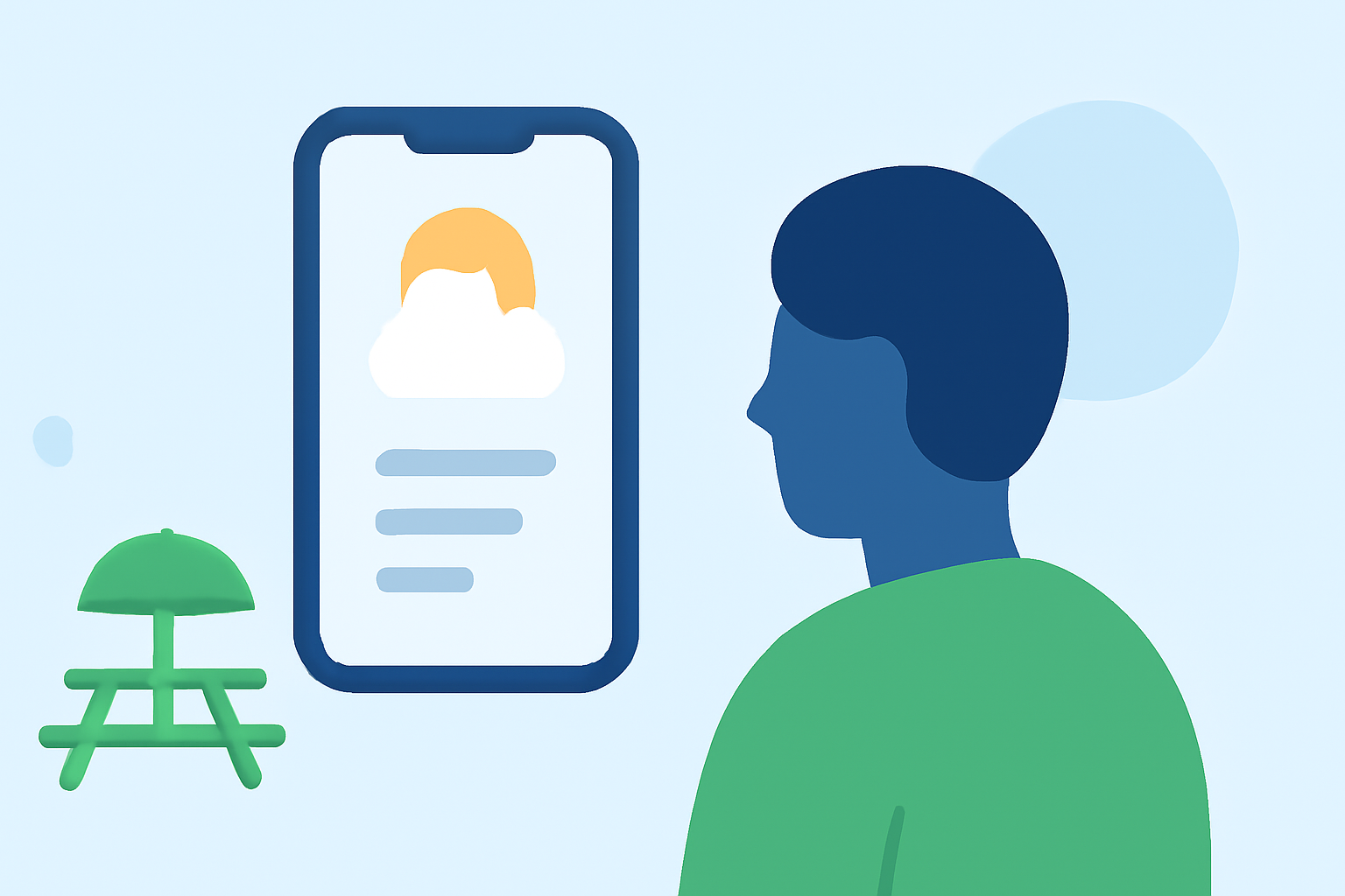 Planning Outdoor Lunches: Common Weather Questions for Android Users