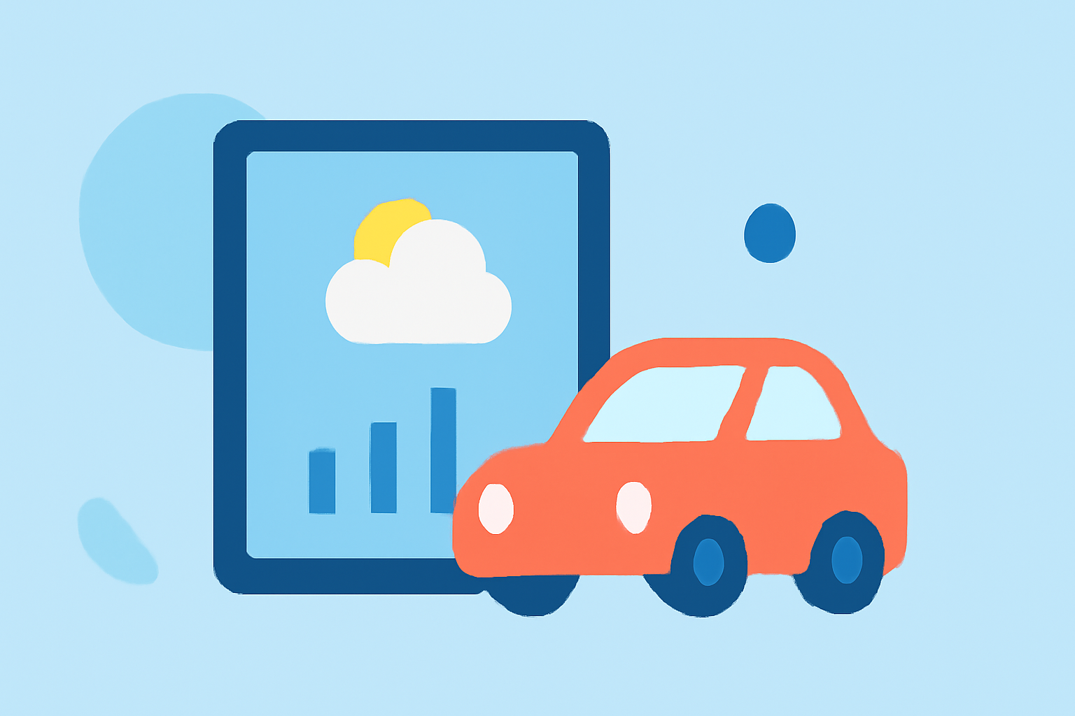 Optimizing Your Car Washing Schedule with Weather Data on iPad