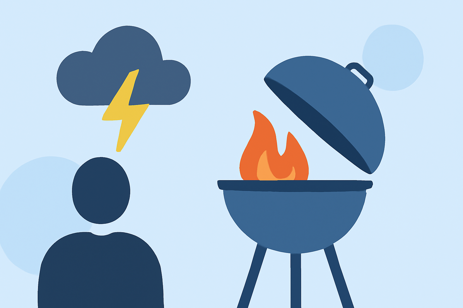 How to Safely Enjoy Outdoor Cooking During Severe Weather