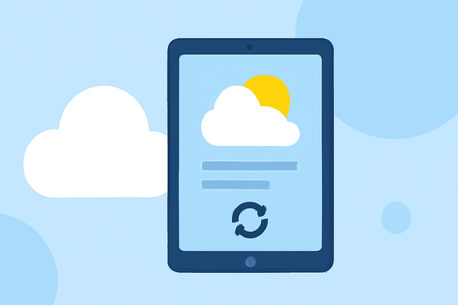 Understanding Weather Widget Refresh Rates on iPad
