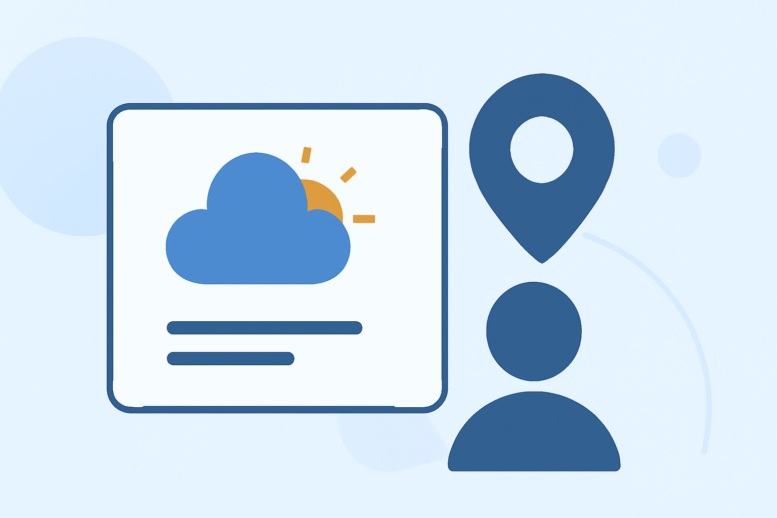 Weather Widget Basics Workflow During Outdoor Events