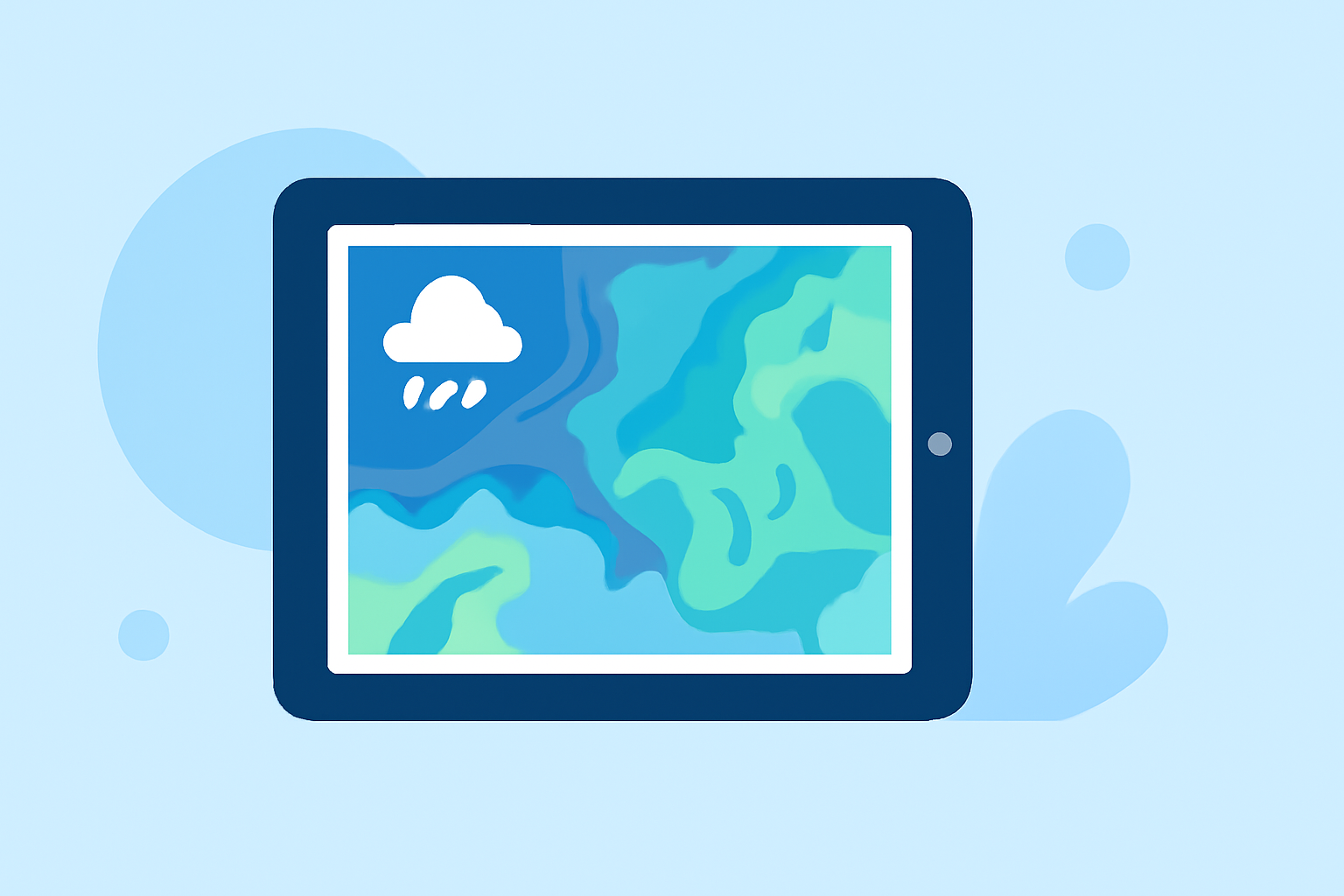 Rain Maps Guide on a Tablet: Your Essential Resource