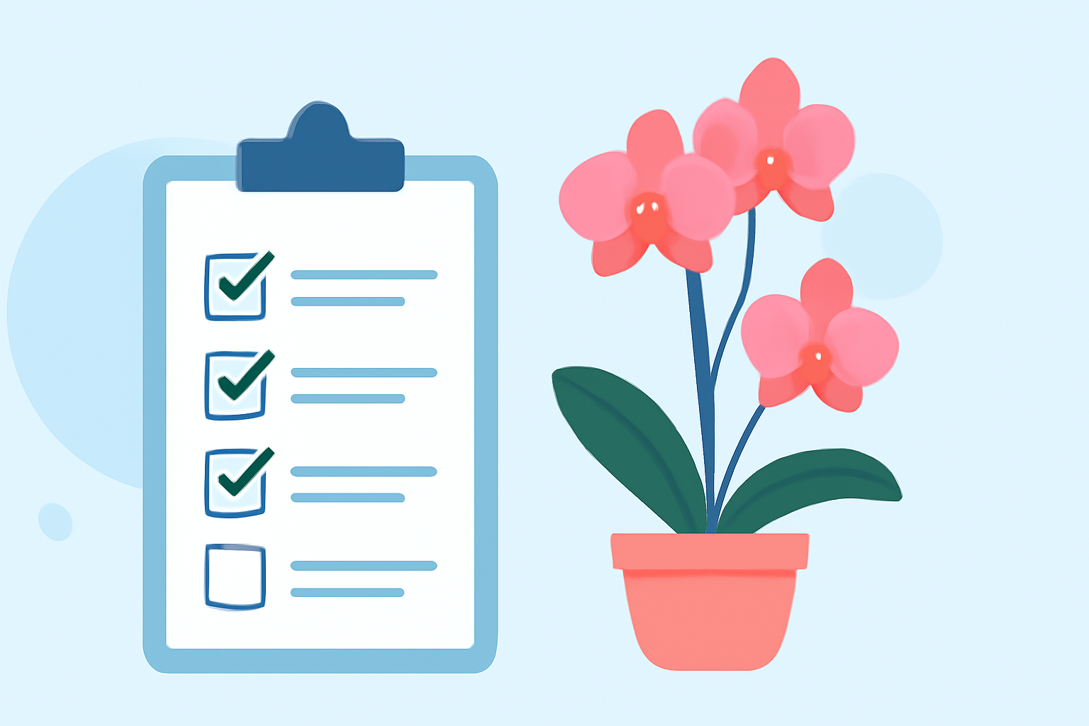 Essential Orchid Care Checklist for Travelers