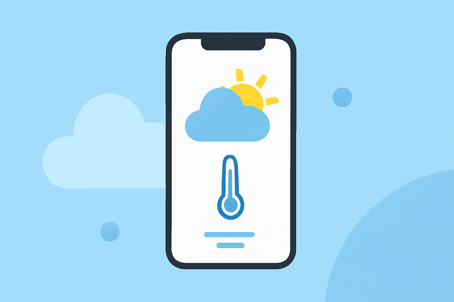 Weather for Outdoor Parties Explained on iPhone
