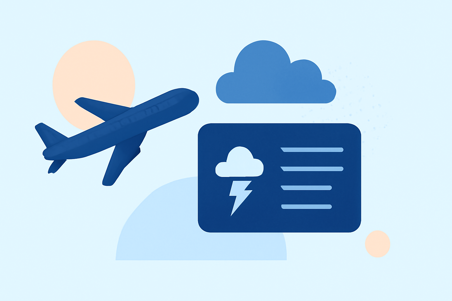 Flight Delays and Weather Tips for Domestic Flights
