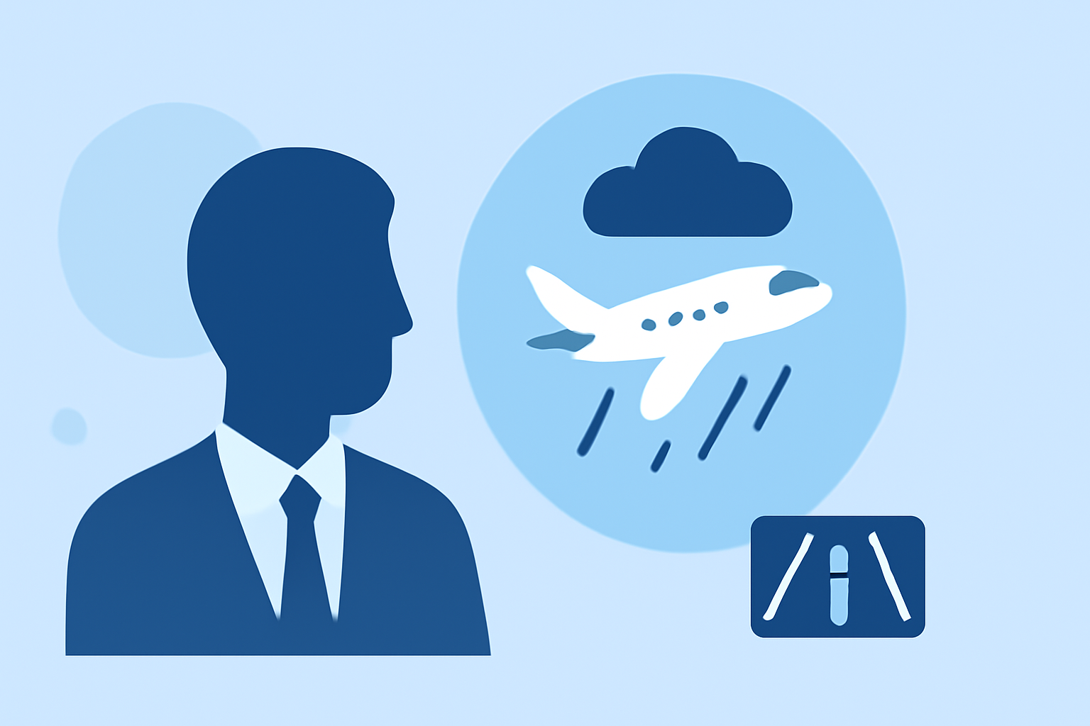Navigating Runway Conditions in Bad Weather: A Workflow for Business Travelers
