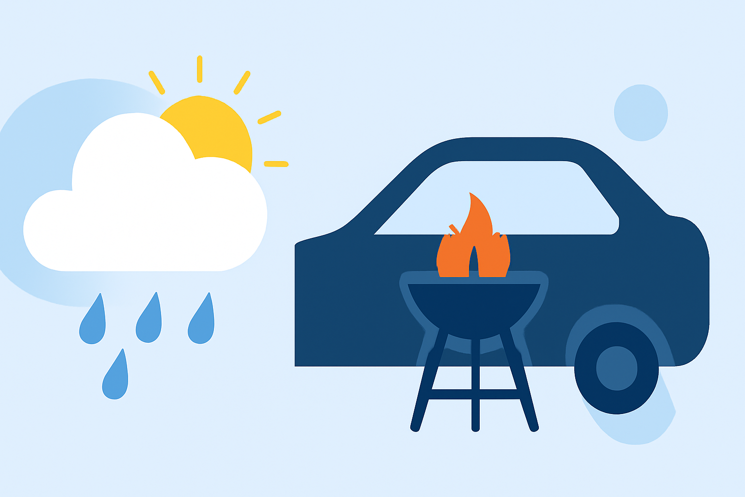 Getting Started with Weather for Outdoor Cooking in the Car