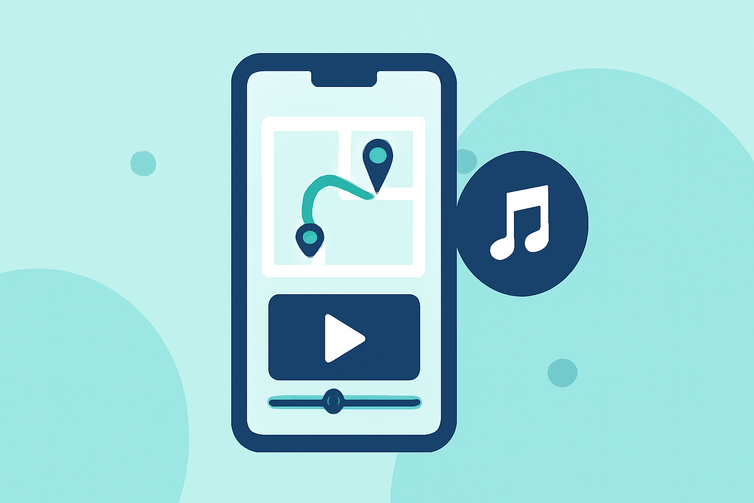 Enhancing Your Videos with Map Overlays and Music Edits on Your Phone