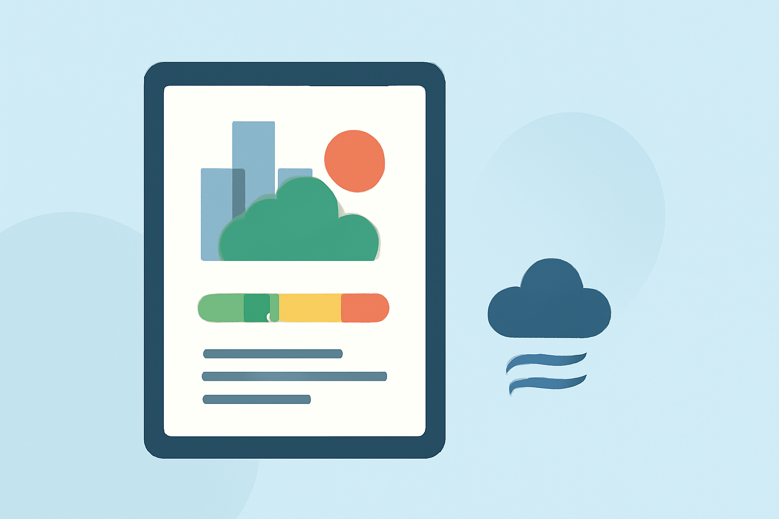Urban Air Quality Basics on a Tablet