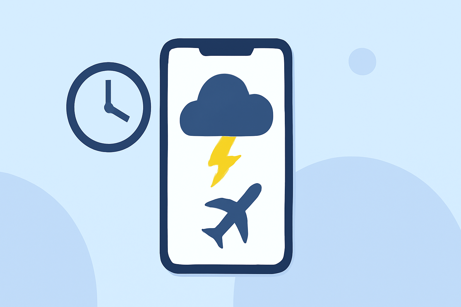 Timing Flights Around Storms on Your Phone: Essential Strategies