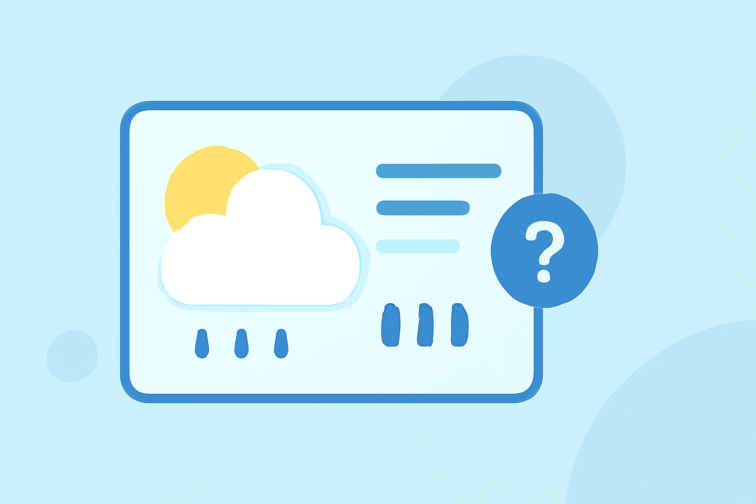 Common Questions About Weather Stack Widgets
