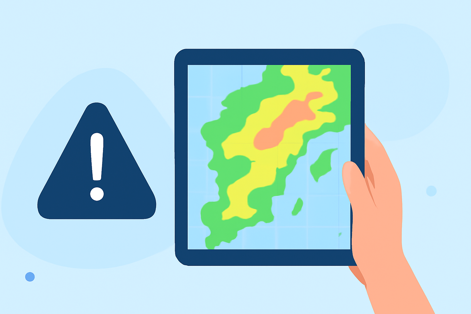 Avoiding Common Mistakes with Composite Reflectivity Maps on Tablets