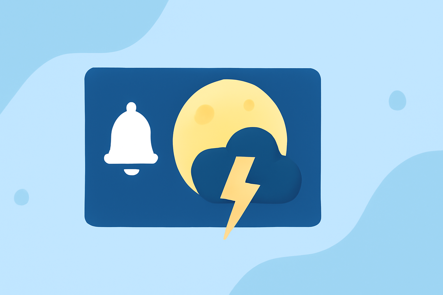 Enhancing Full Moon Notifications During Severe Weather