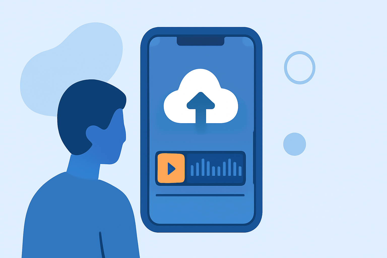Easy Above-the-Clouds Clip Editing on a Budget Phone