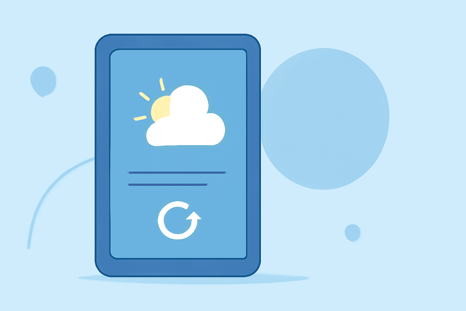 Weather Widget Refresh Rates Cheat Sheet for Travelers