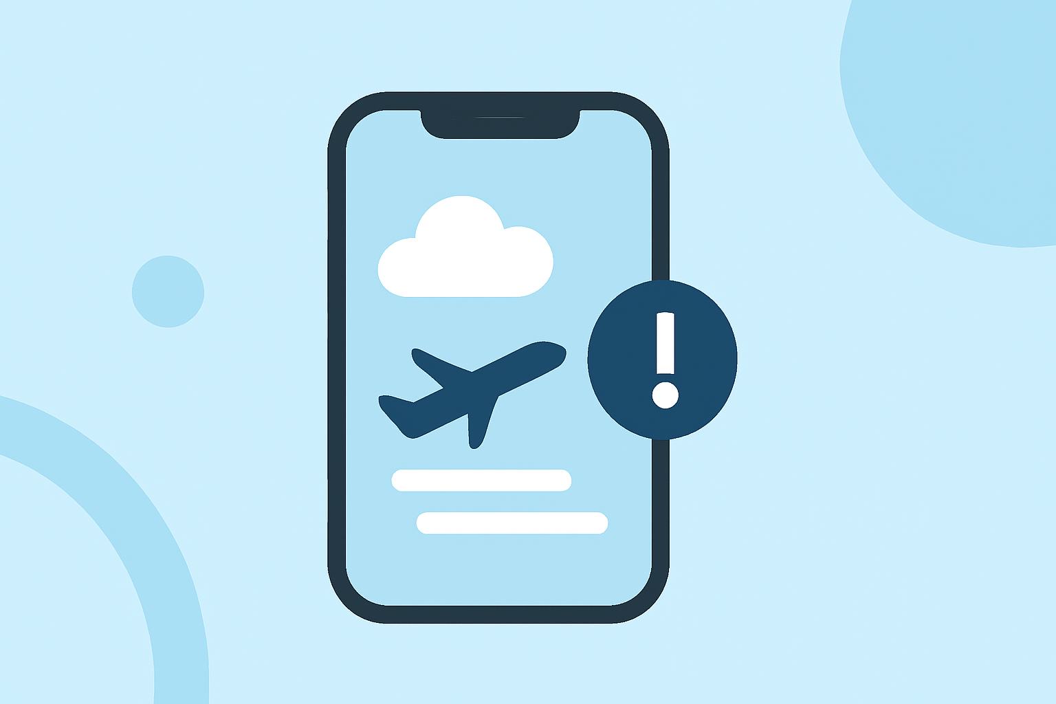 Getting Started with Fog Delays at the Airport on iPhone