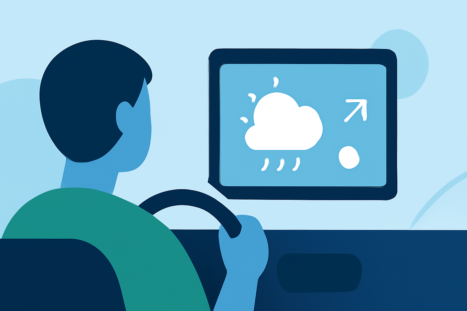 Weather for Group Trips Explained in the Car