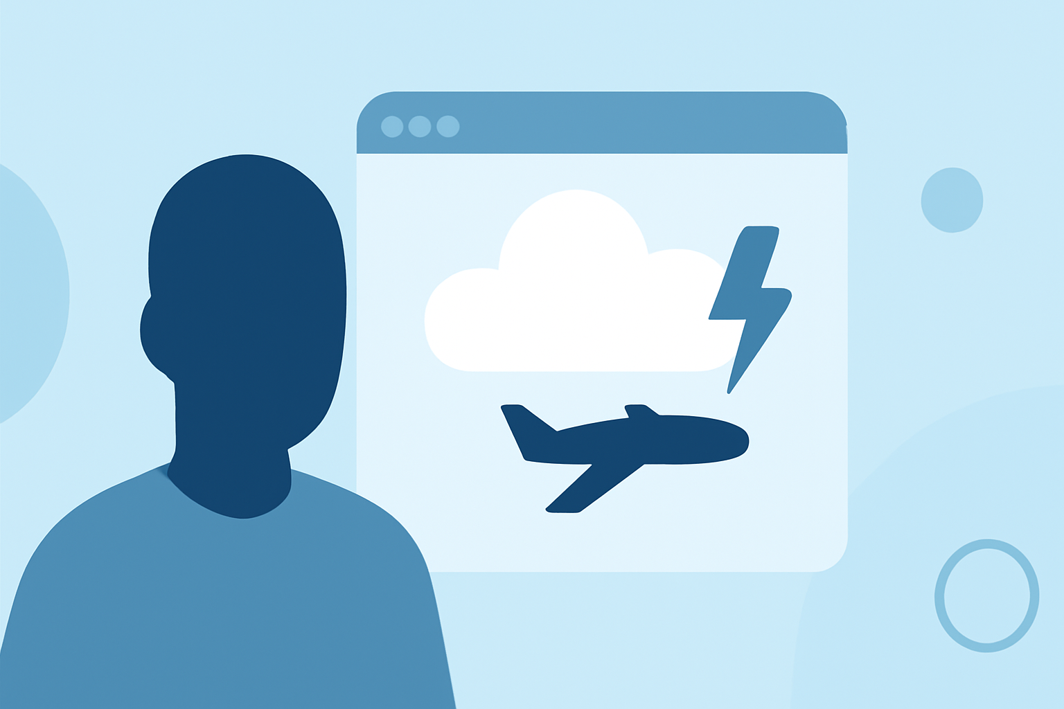 Real-Time Ground Stops in Bad Weather: How to Stay Informed