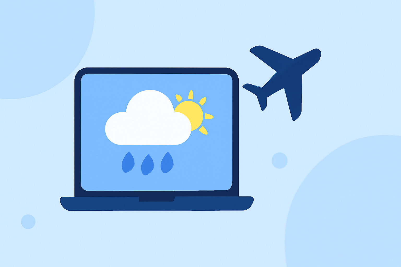 How to Check Weather Before a Delayed Flight