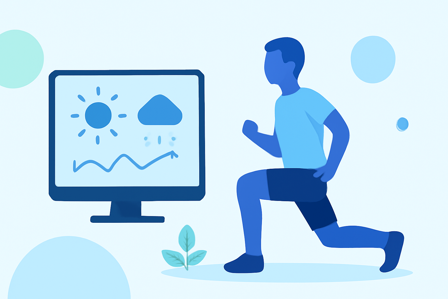Optimizing Backyard Farming with Weather Data During Workouts