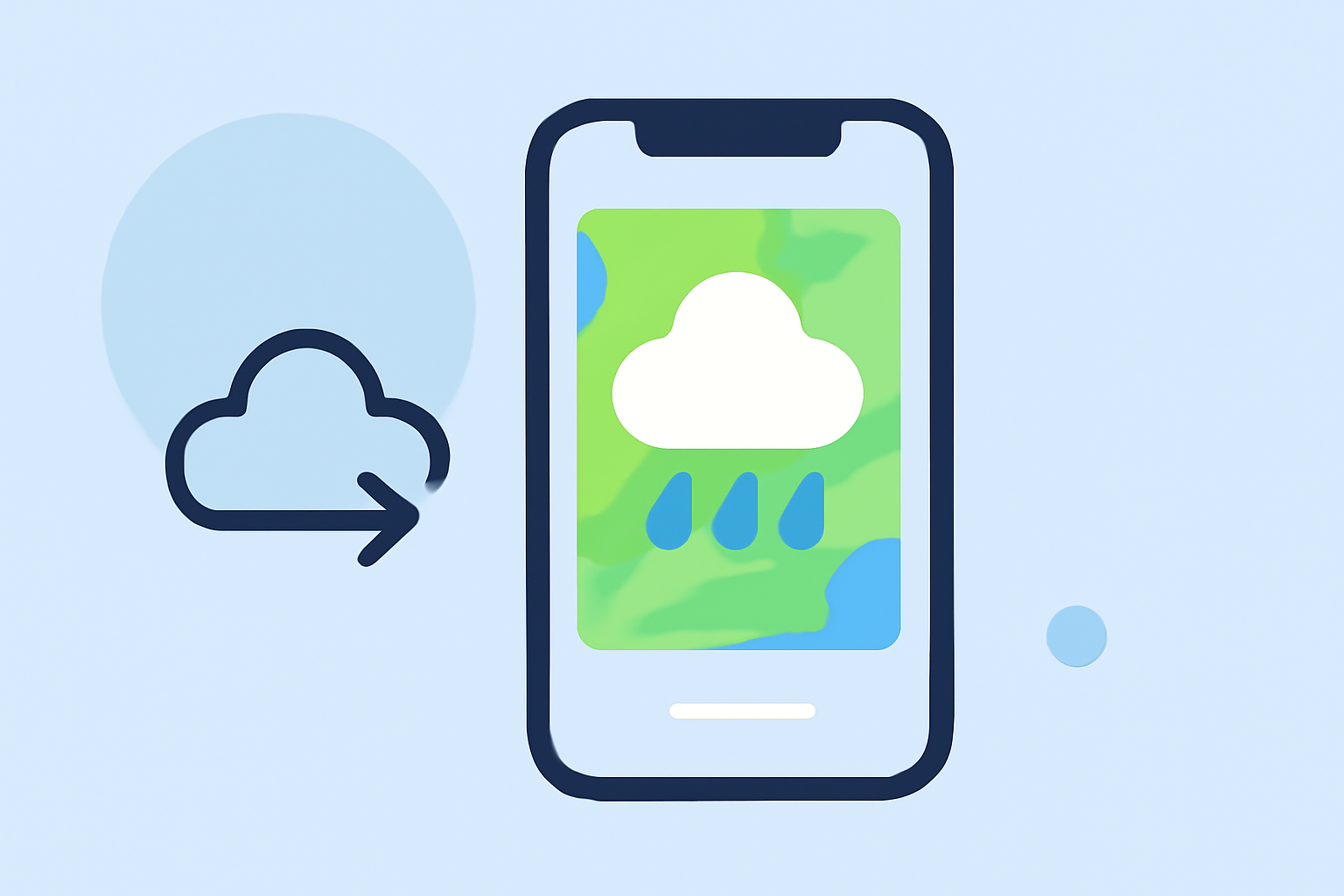 Understanding Precipitation Maps on Your iPhone