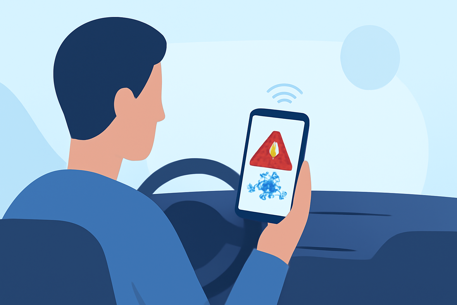 Cold Wave Alerts Workflow in the Car: Enhancing Safety and Preparedness