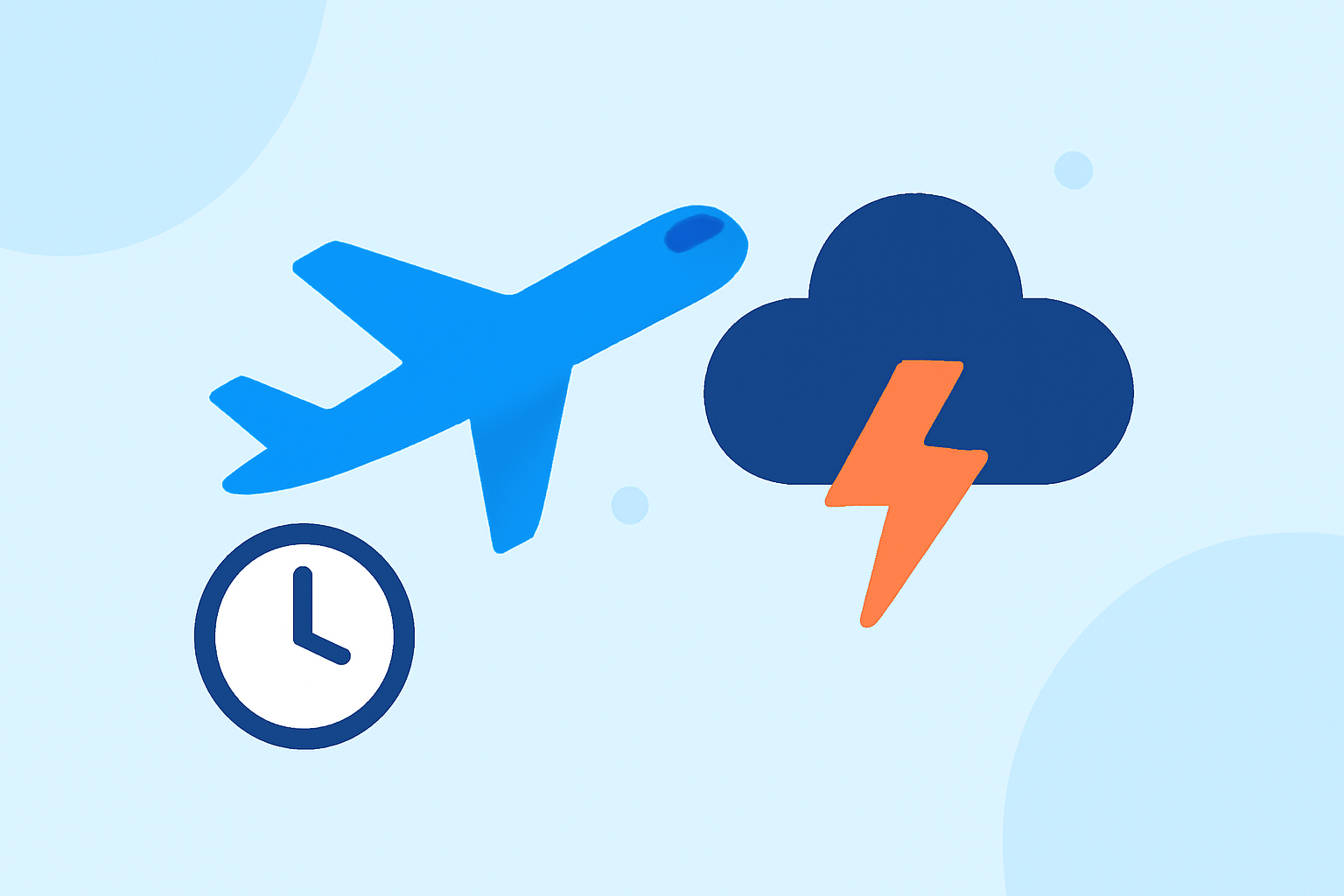 Easy Timing Flights Around Storms on the Go