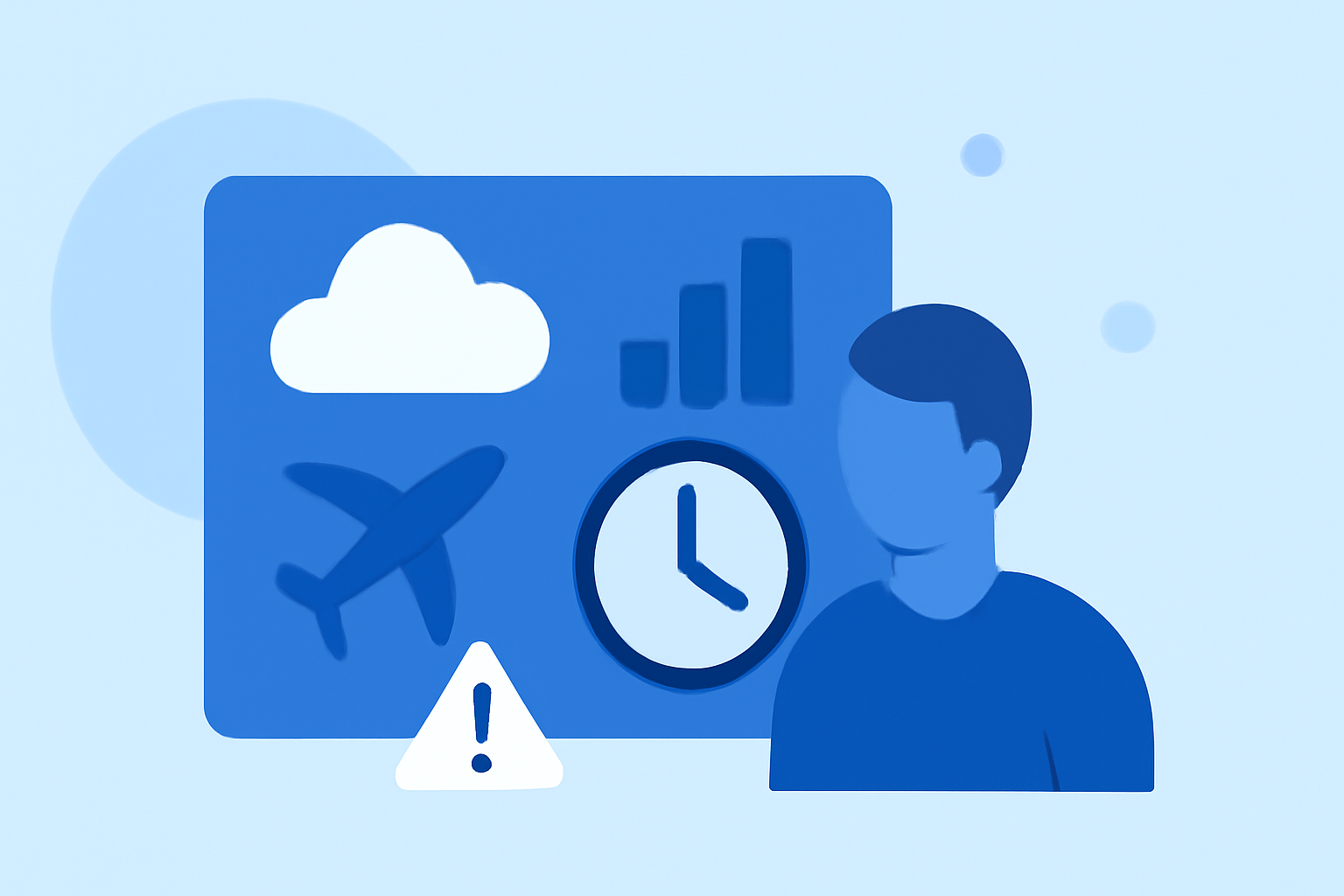An Introduction to Predicting Flight Delays from the Forecast at a Glance