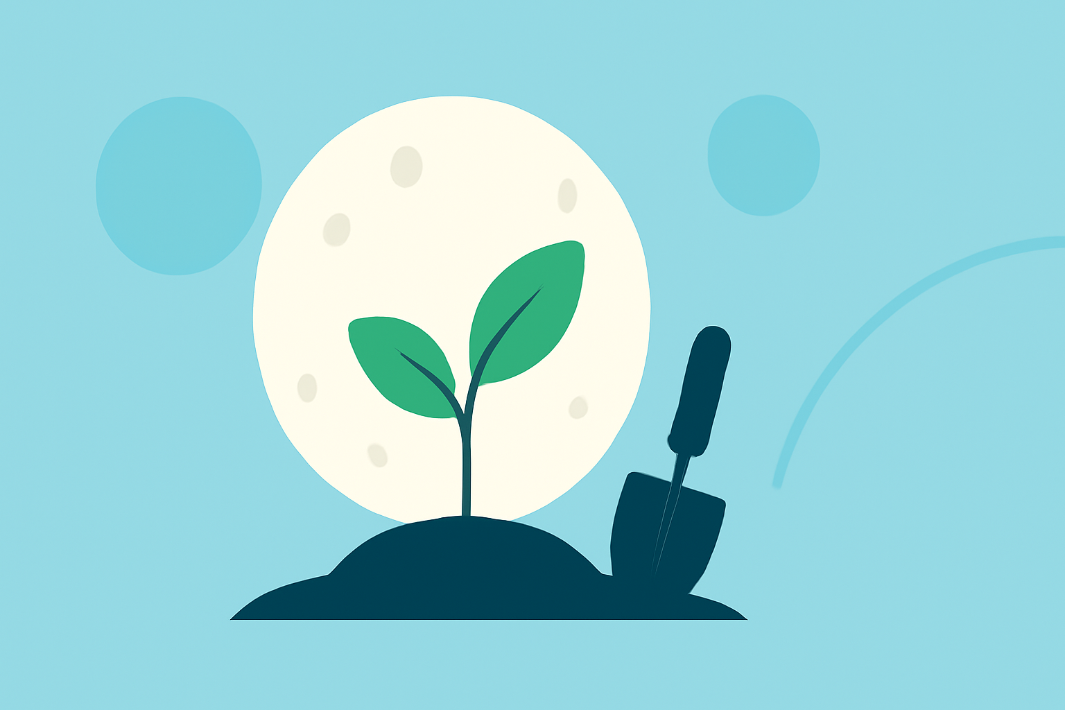 Easy Moonrise and Moonset Times for Gardeners