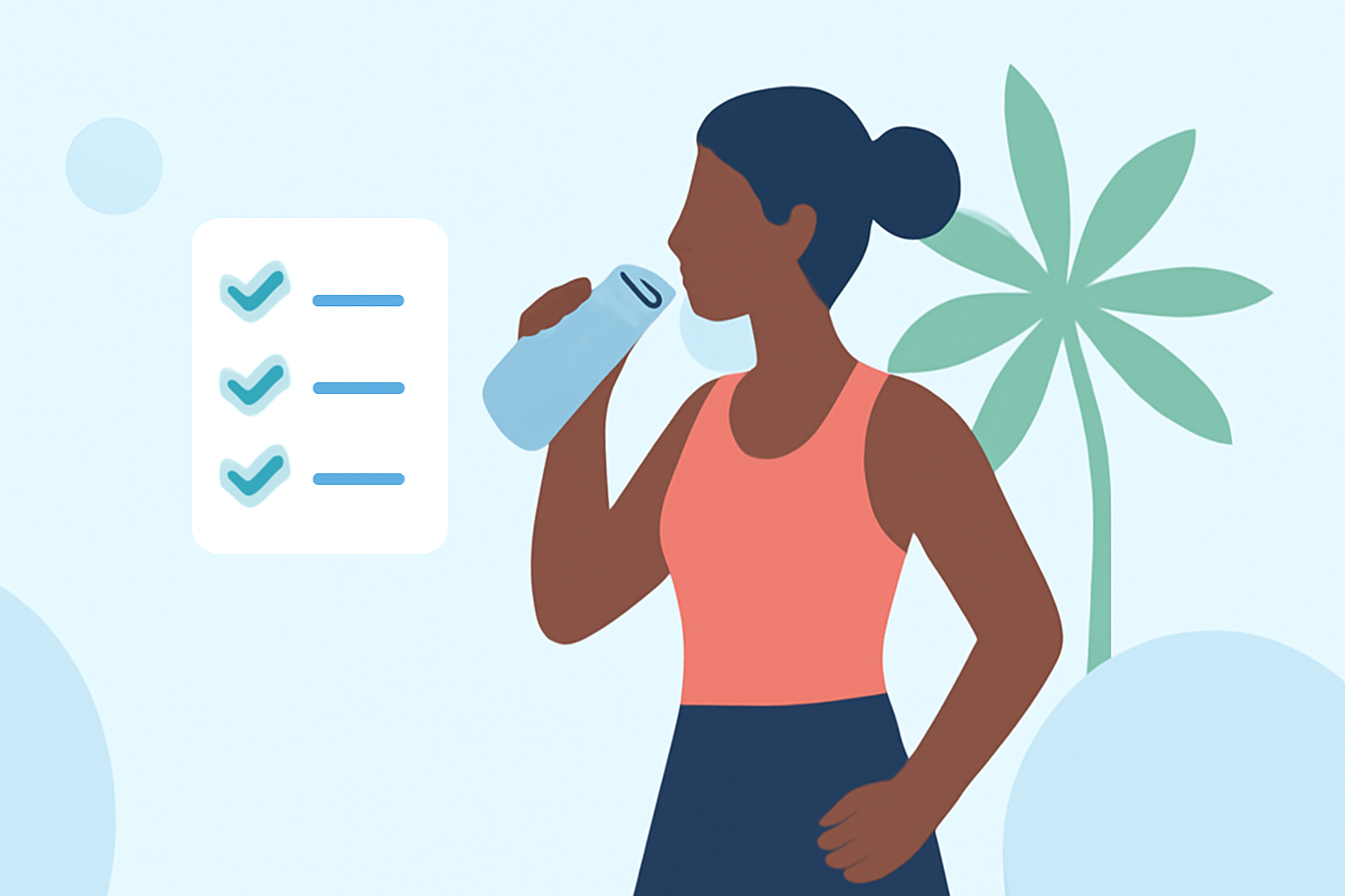 Tropical Climate Trends Checklist During Workouts