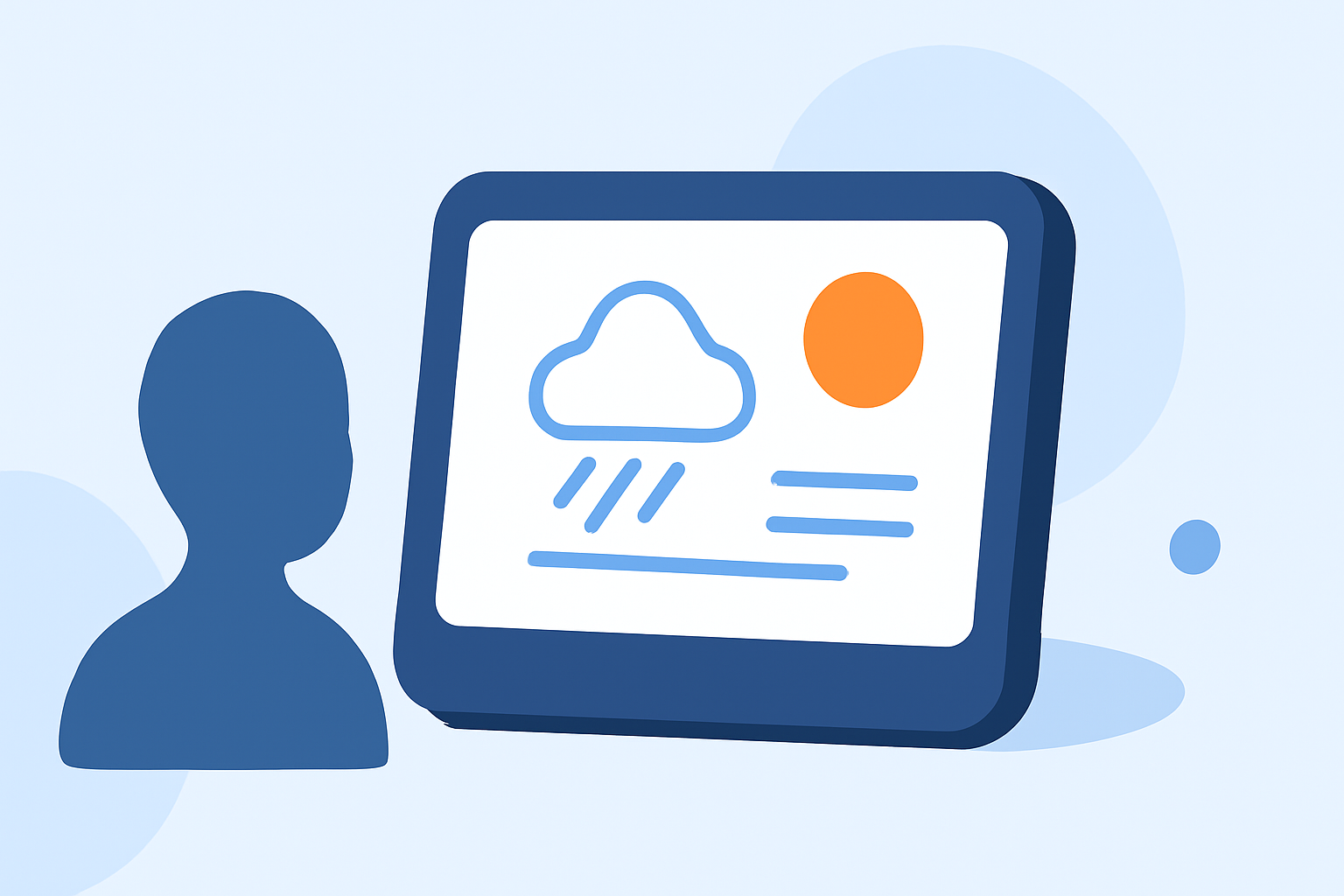 Common Arthritis Weather Questions on a Smart Display