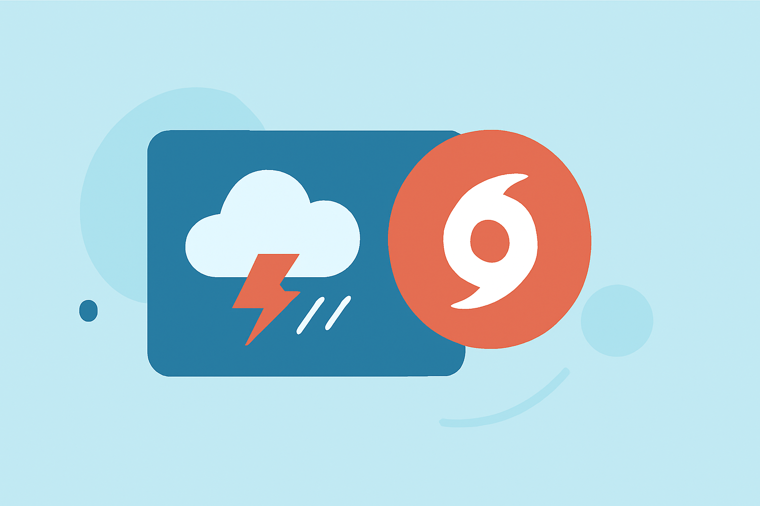 Weather Banner Styles Examples During Hurricane Season
