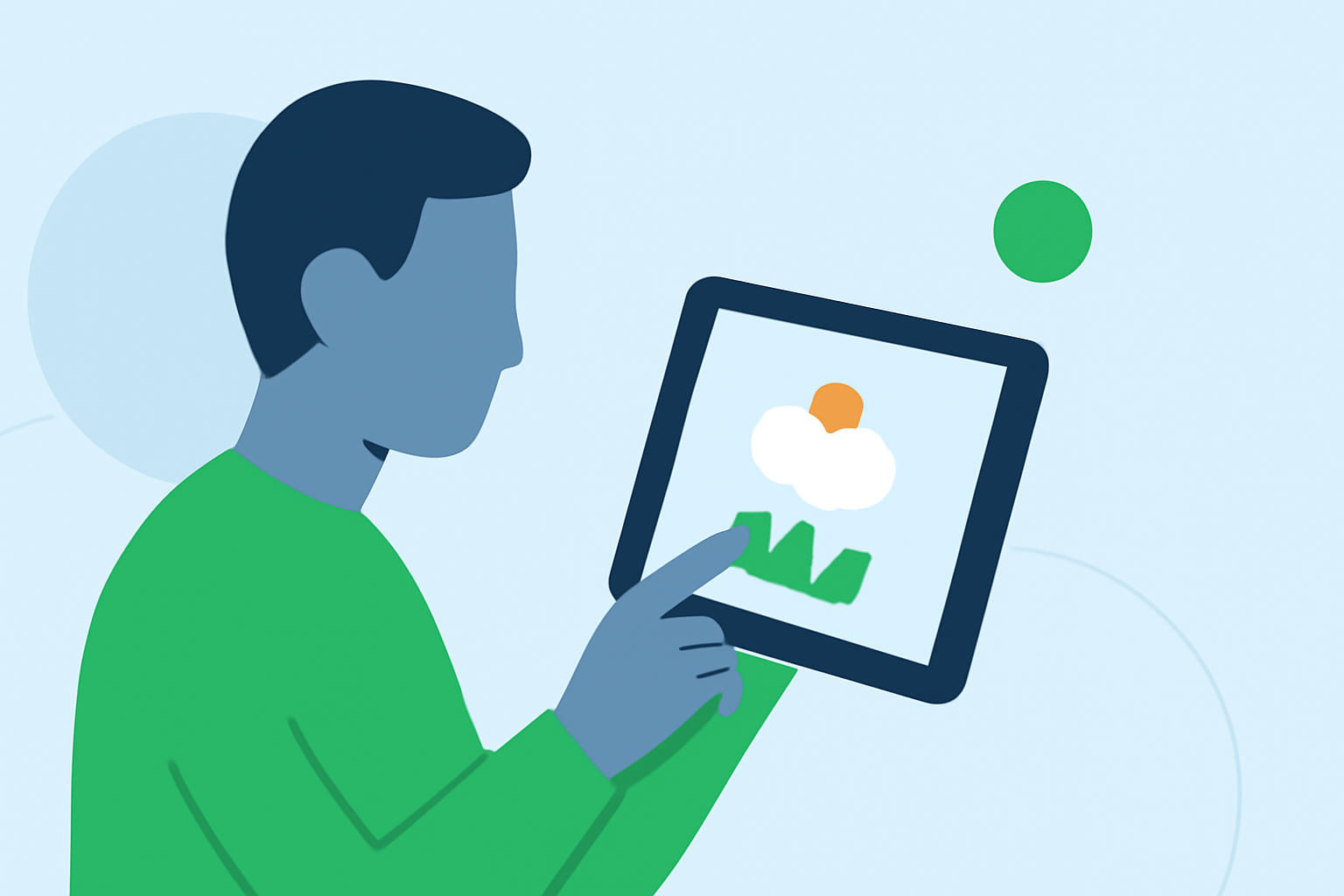Optimizing Lawn Care with Weather Insights on Your iPad