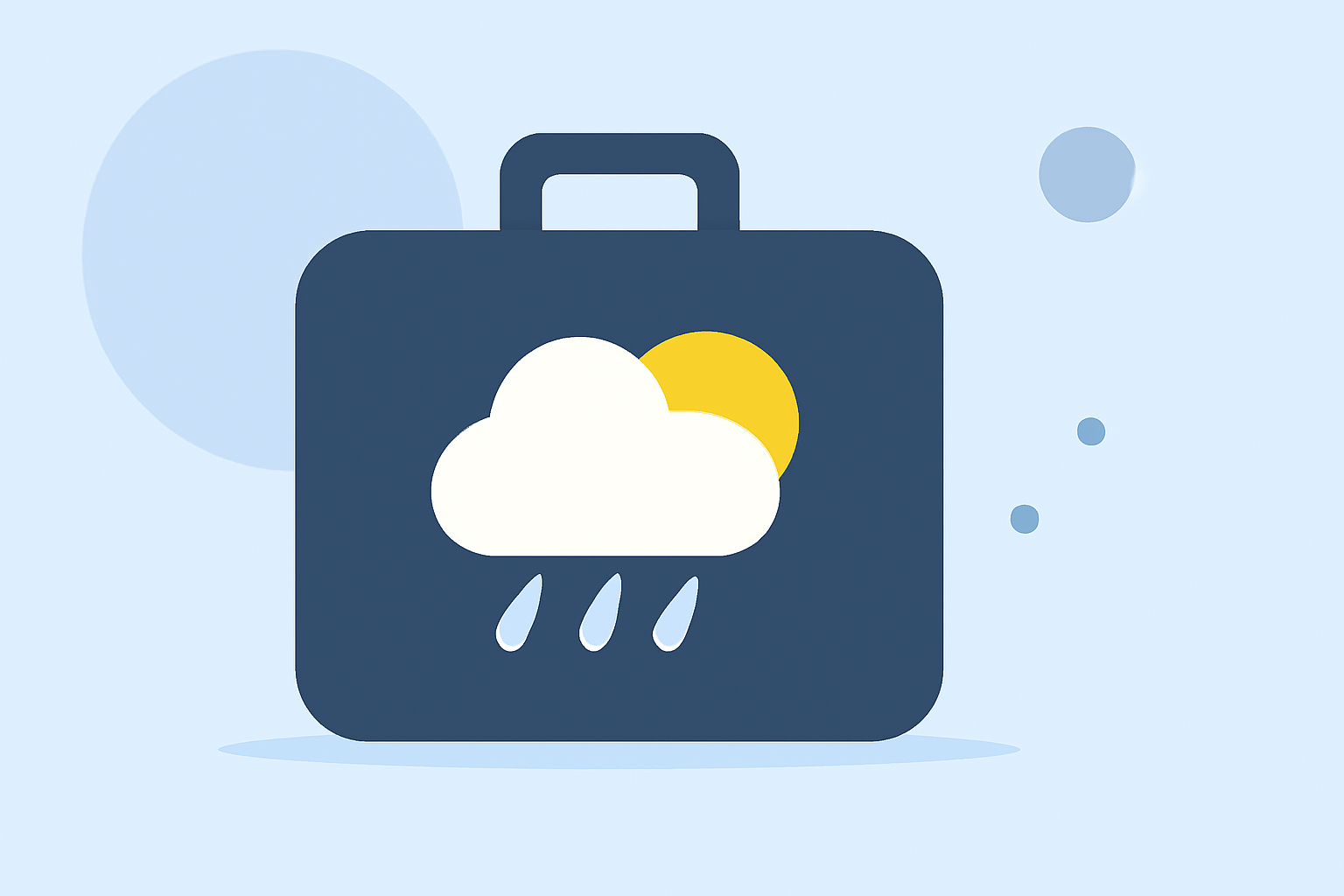 Weather-Aware Packing Step by Step