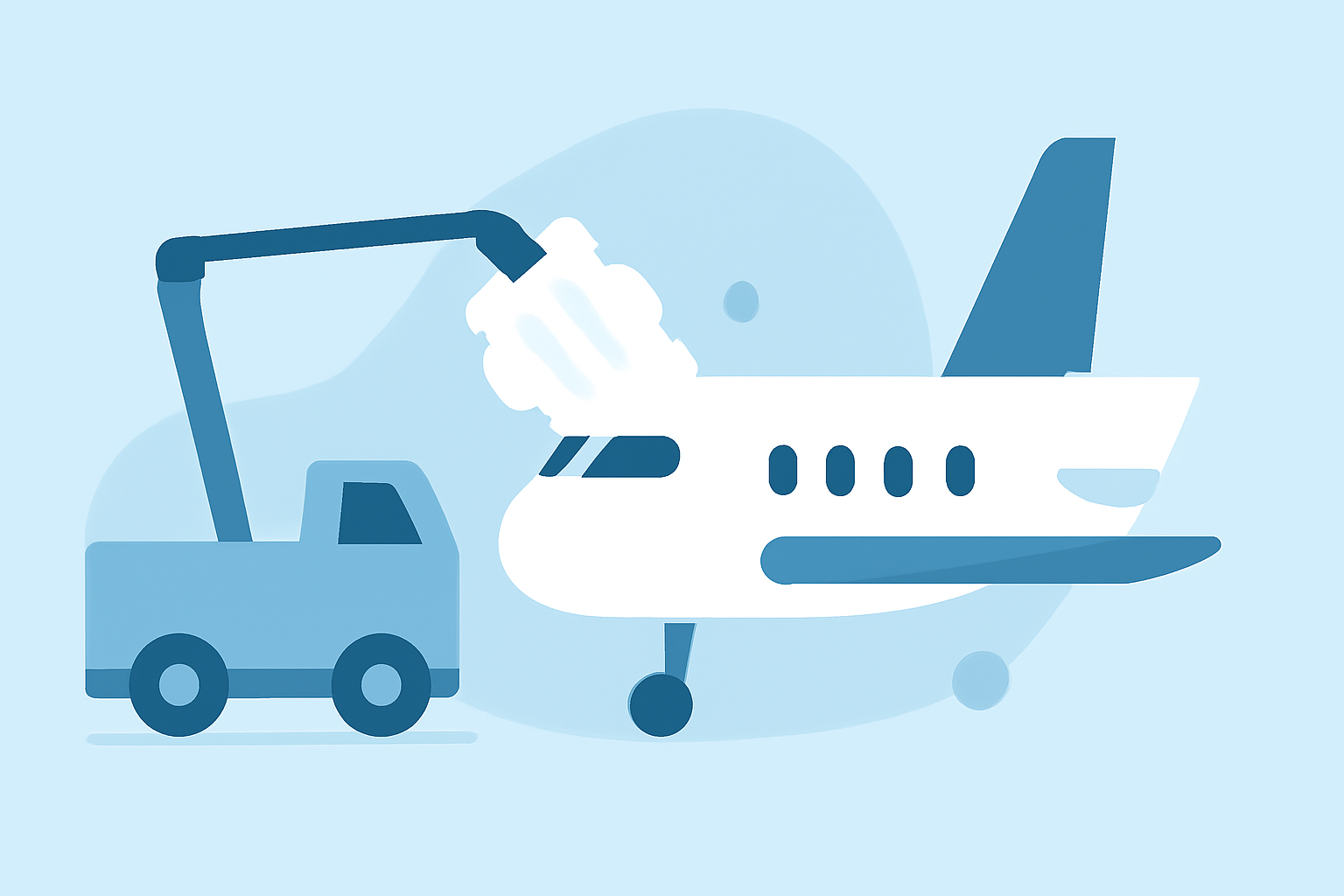 An Introduction to Aircraft De-Icing in Winter for Frequent Flyers