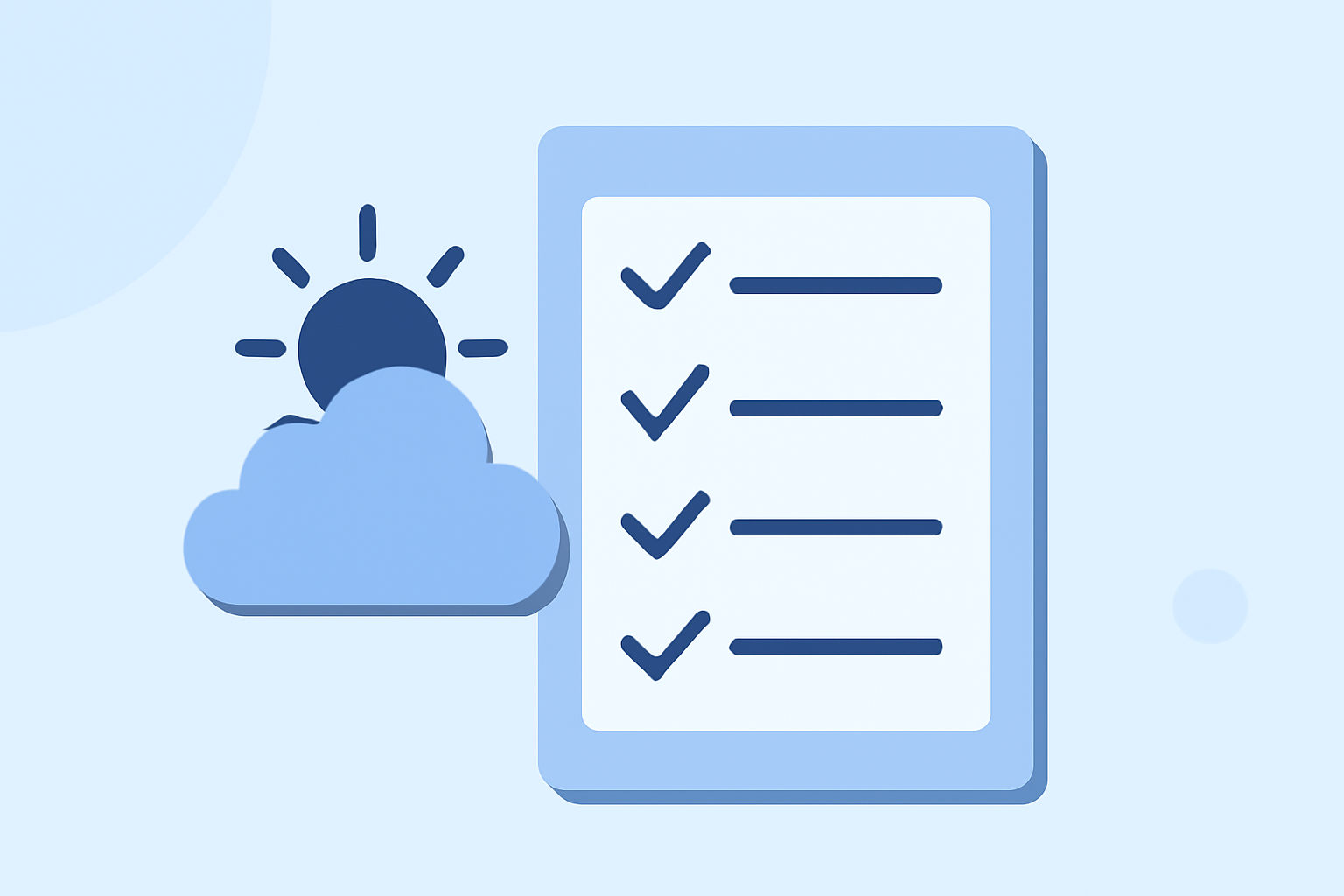 Weekly Weather Trends Checklist for Travelers