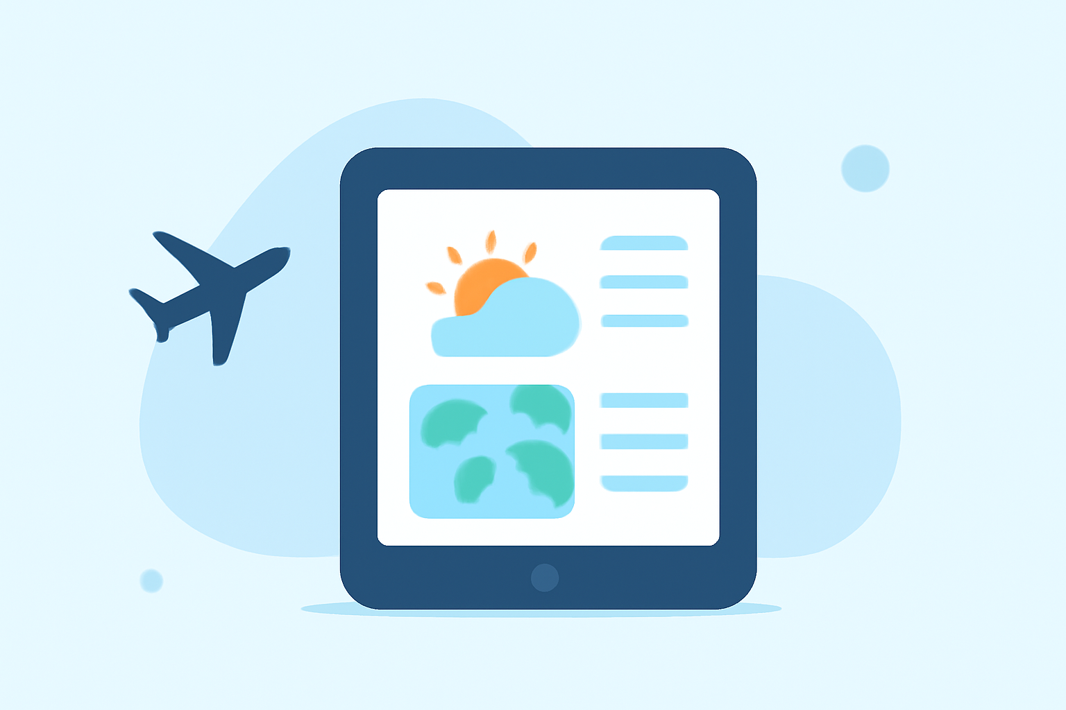 Weather Tracking for International Trips on iPad: A Comprehensive Guide