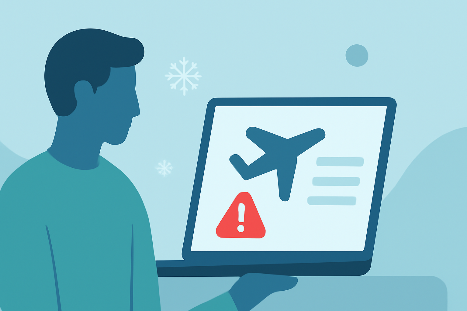How to Prepare for Snow-Related Flight Delays
